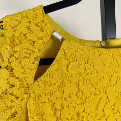 Julian Taylor Spring Wedding Guest Dress Feminine Modest Church Sheath Knee Length Size 16