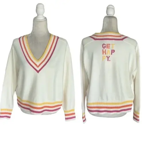 NWT Kerri Rosenthal Striped V