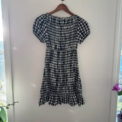 DÔEN Rizzo Dress in Marilyn Gingham XXS Black