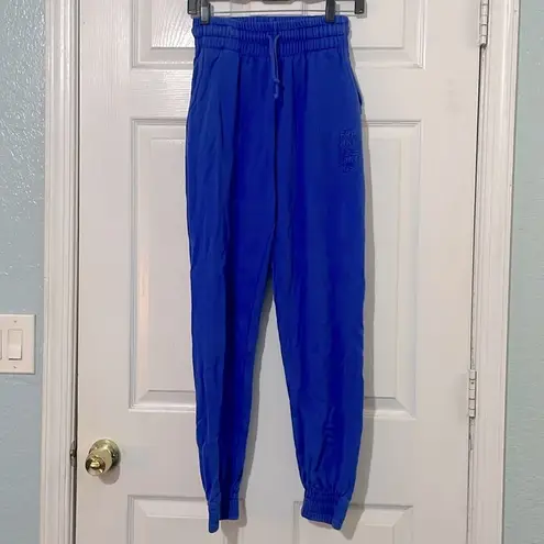 frankie's bikinis Frankie’s Bikinis Frank Oversized Sweatpants Pacific Blue Size Medium