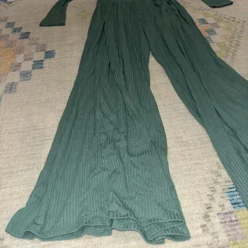 Lain snow ribbed set