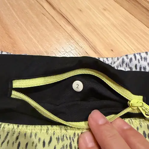 Lululemon  speed up shorts! Size 2!