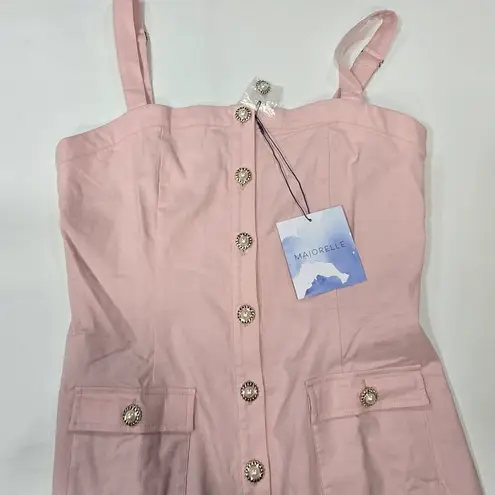 Majorelle Otis Midi Dress in Blush Pink