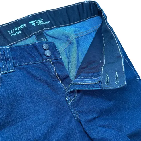 Lane Bryant  Straight Tighter Tummy‎ Technology Dark Blue NWOT 14