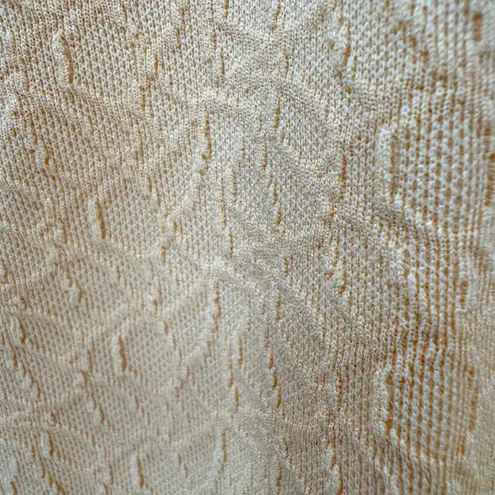 Vintage 60s Handmade Babydoll Dress Light Orange Textured A Line Mod Secretary