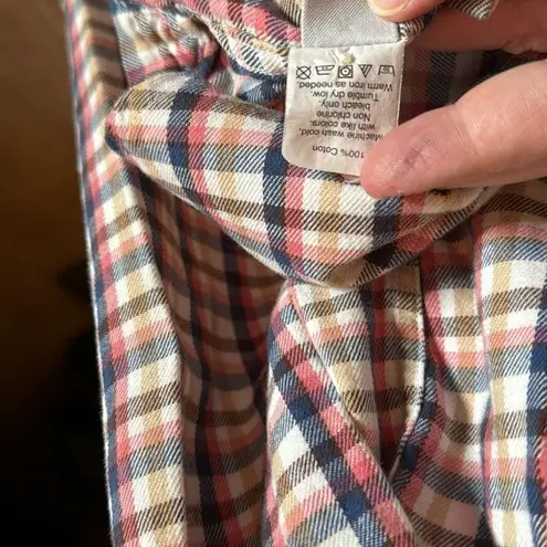 Madewell  Flannel Button-Up Plaid Shirt Size Medium thumbnail 6