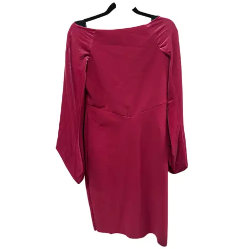 La Petite Robe Chiara Boni Narda Empire Waist Dress Size 14 New with Tags Red