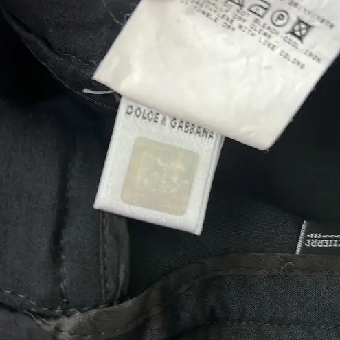 Dolce & Gabbana Women’s Black Pants Made in Italy, Waist 30” EXCELLENT! $950