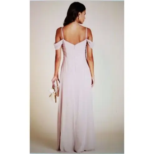 Birdy Grey Spence Chiffon Dress Gown Taupe Bridesmaid, Prom, Wedding Size M