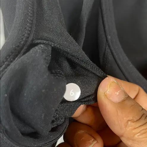 Lululemon  Athletica Black Strappy Sports Bra