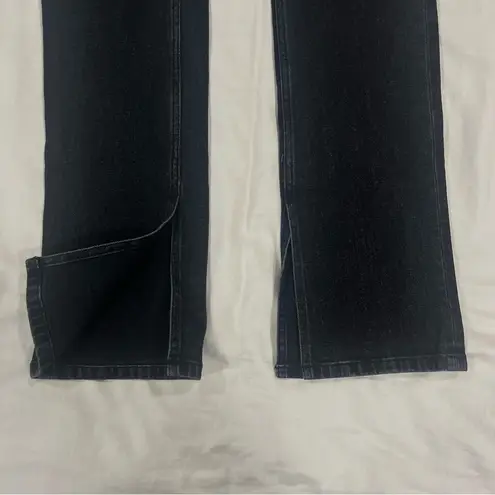 Abercrombie & Fitch NWOT  Black Curve Love Split Hem Skinny High Rise