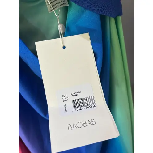 Baobab Eliza One Shoulder Maxi Dress Dawn Womens Size Large Pink