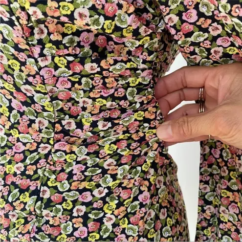 ZARA floral retro mini dress BLOGGERS FAVORITE!! NWT