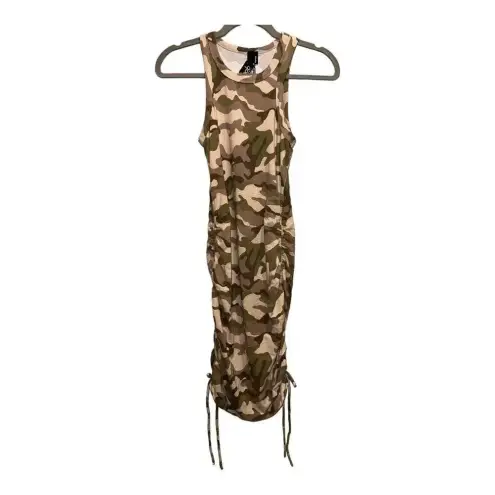 Bobi NWT Los Angeles Tank Top Camo Dress