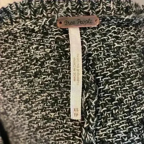 Free People Last chance -  Marled‎ Knit 3/4 Wide Sleeve Drop Shoulder Sweater XS