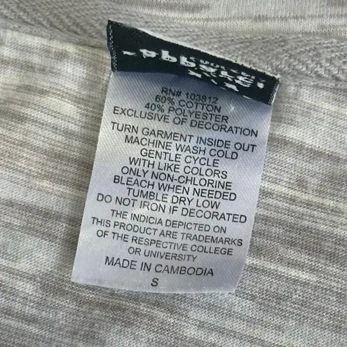 Creative Apparel Nebraska Huskers Scoop Neck T Shirt Womens Small Heathered Grey College Tee NCAA