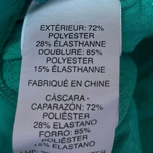 Vuori Green Sleeveless Yoga Cami Camisole Tank Athletic Sports Bra Crop Top Sz S