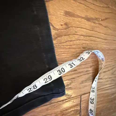 Soft Surroundings black wash wide leg pull on jeans M