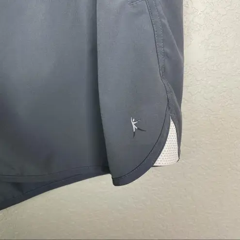 DANSKIN NOW Gray Running Shorts w/lining Sz M Size M