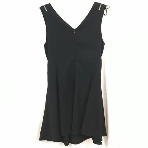 Mika & Gala Black Sleeveless Skater Dress