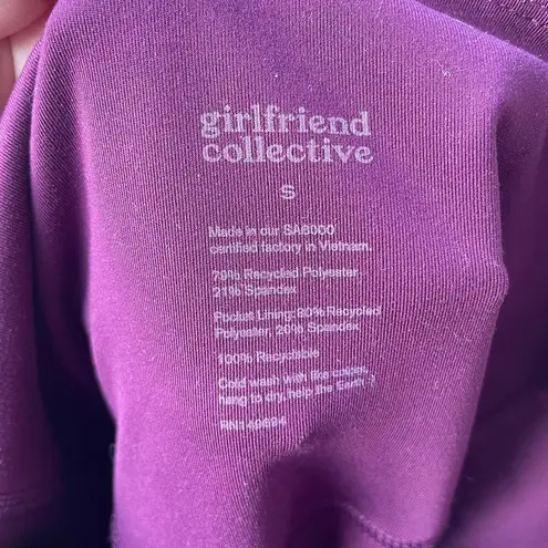 Girlfriend Collective Purple Compressive High Rise Leggings