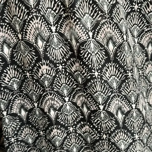 Vintage Indian silver grey pink pattern Thai buddha satin wrap belted kimono S Gray Size undefined