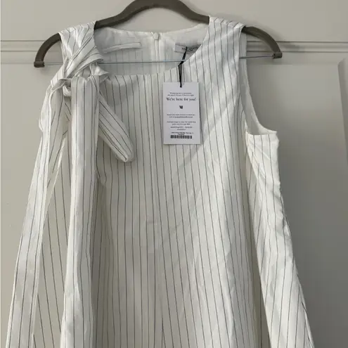 MM.LaFleur NWT M.M. Lafleur Fatima 2.0 Dress Poplin Stripe Size S