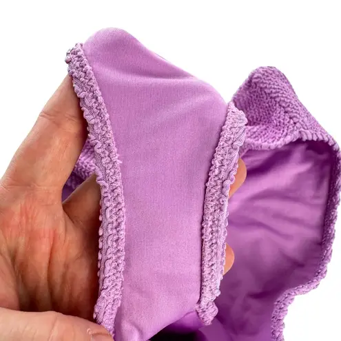 Show Me Your Mumu Show Me‎ Your Mumu Wave Bikini Bottom in Bright Lilac Size Small Purple Ribbed S
