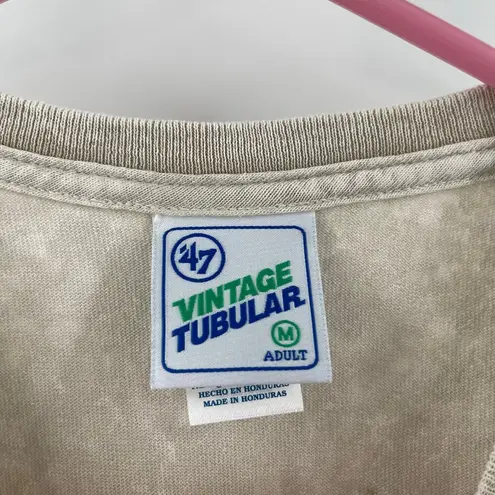 47 ' VINTAGE TUBULAR Boston Bruins Hockey T-Shirt Size Adult Medium Dune NWT