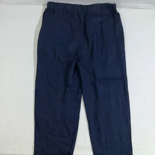 Quince Womens European 100% Linen Pants Size L Sustainable Hypoallergenic