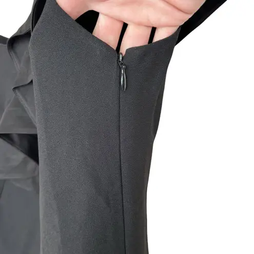 3.1 Phillip Lim Black One Shoulder Ruffle Top Sz 6