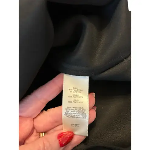 Eliza J Black Tuxedo Dress - Size 16