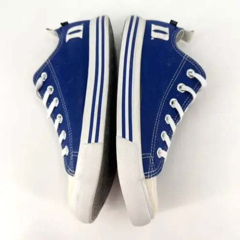 Kickers Duke Blue Devils Converse Style Blue/White Sneakers Womens Size 9 Mens 8 Blue