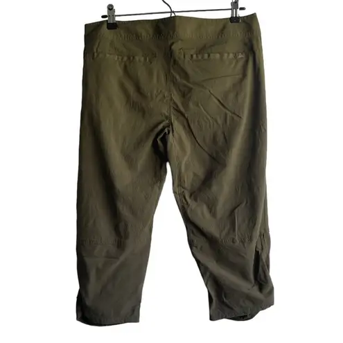 prAna Olive Green Jasmine Knicker Size 10