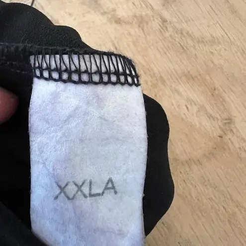 Vintage Y2K Black Sequin Mini Dress Romper Sparkle Slip Clubwear Festival XL