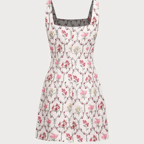 Rihoas Floral Square Neck A