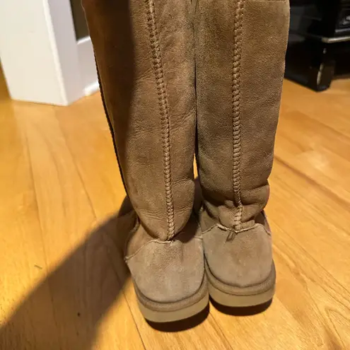 Warm Brown Women's Winter Boots Tan Size 8
