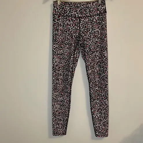 Joy Lab Athletic Leggings.Size Medium. Red/Black/White Confetti Red
