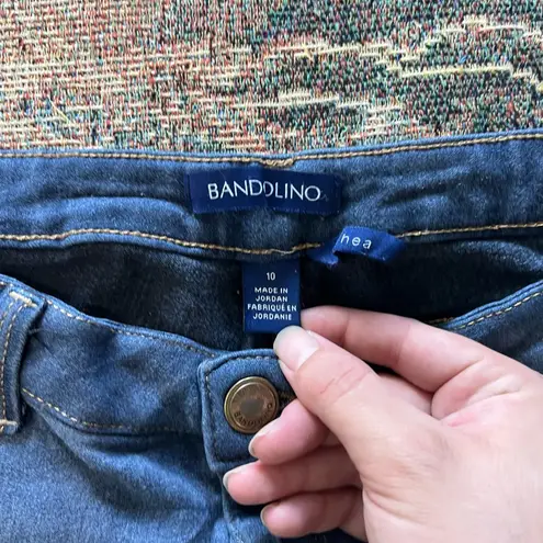 Bandolino Thea Jeans Women’s Size 10 Light Wash Blue High Rise Skinny Stretch
