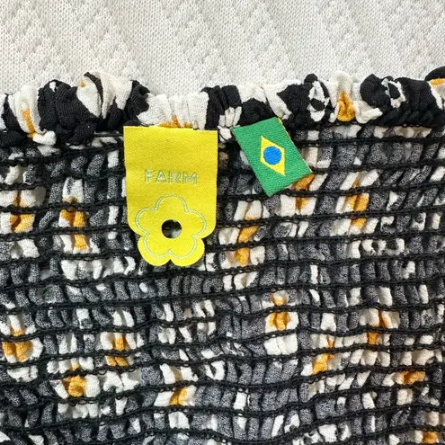 Farm Rio Daisy Print Crop Top