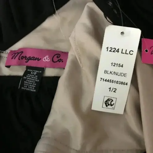 Juniors' Glitter Lace Black Mini Party Dress NWT 1/2 Size undefined