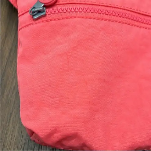 Kipling Alvar Pink Nylon Super Light Durable Messenger Crossbody Shoulder Bag