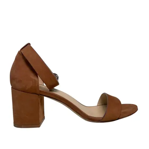 Jenni Kayne Women’s Brown Open Toe Ankle Strap Sandals Shoes Size 38 (US 8)