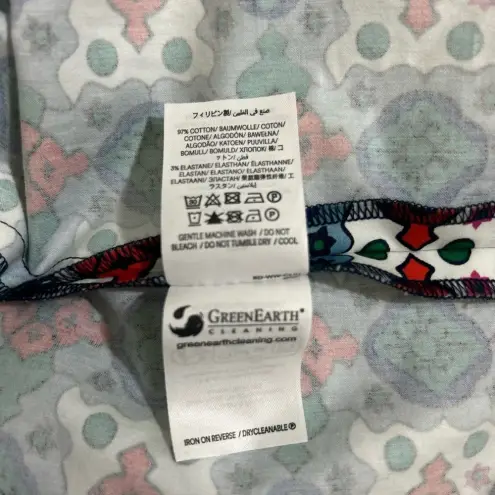 Boden Red and White Pleated Mini Skater Skirt Size 8