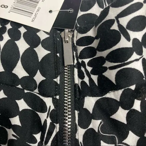 Premise STUDIO Women’s Pollyanna Skater Poodle Skirt Black & White Size 8