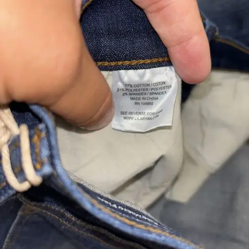 Lila Ryan Womens Size 27 Marielle High Rise Micro Flare Rustic Jeans NWT