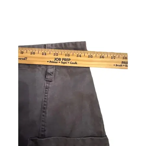 Young Fabulous and Broke  cotton tencel button front skirt elastic waist L