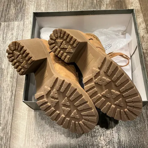 Sun & Stone Women's Tan Ankle Boots Size 8