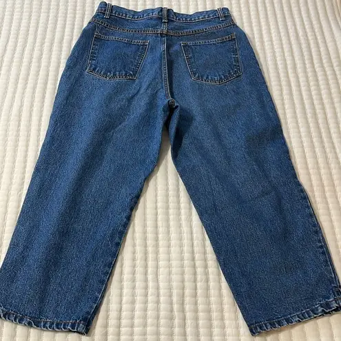 Bill Blass  Vintage 5-Pocket Capri Jeans Waist 31" Inseam 22" Size 8