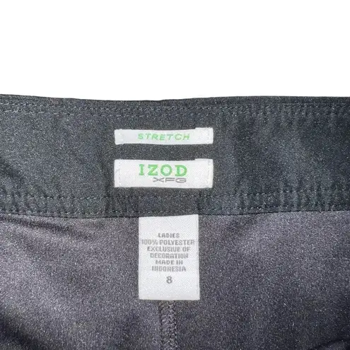 IZOD Women's Skort Golf Skirt Tennis Black XFG Golf Tees Holder Size 8